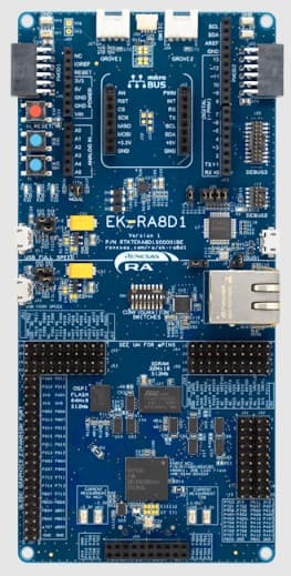 Zephyr Renesas RA8D1-EK